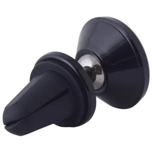 Magnetic Vent Mount Cellphone Holder Black Back